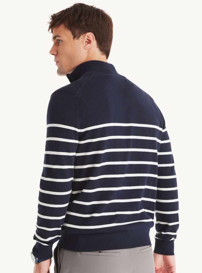 Sweater Casual Print Rayas-1