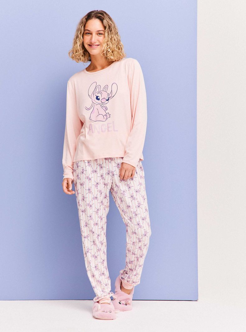 Pijama Largo Disney Ángel-4