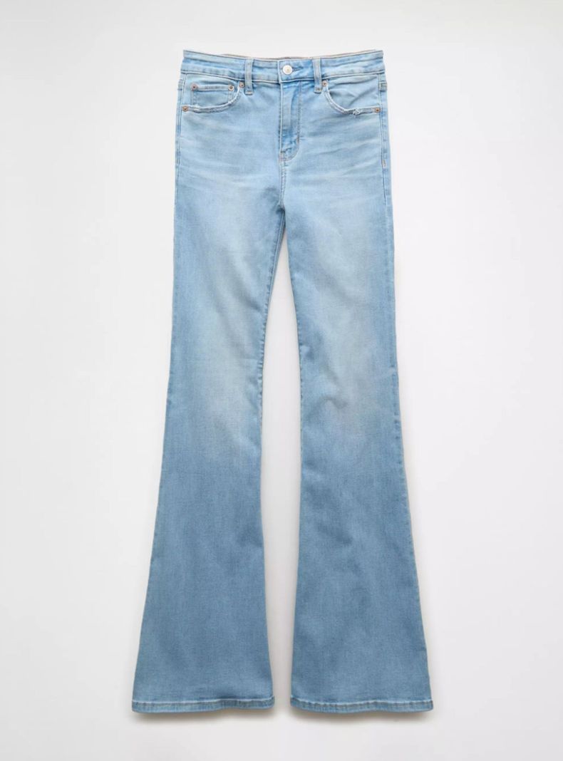Jeans Ae NeT Level Flare Tiro Alto-3