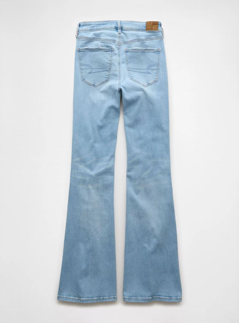 Jeans Ae NeT Level Flare Tiro Alto-4