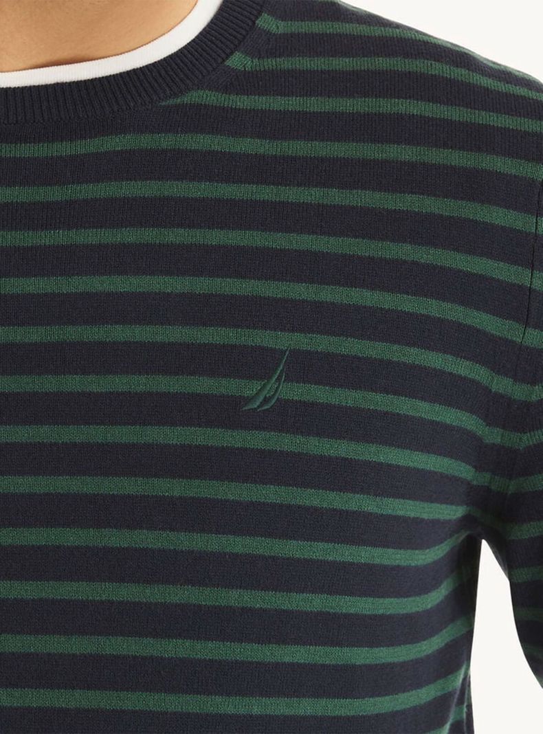 Sweater Print Rayas Casual-2