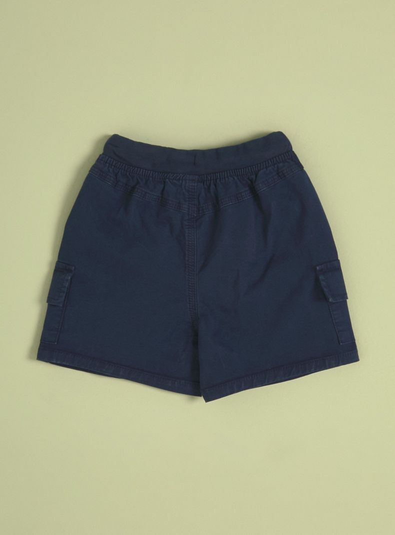 Short con Bolsillos Laterales y Cordón-1