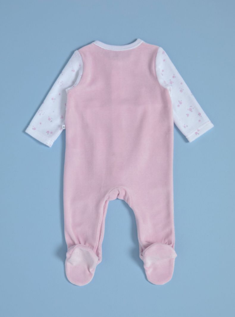 Osito Estampado con Moños Delanteros-1