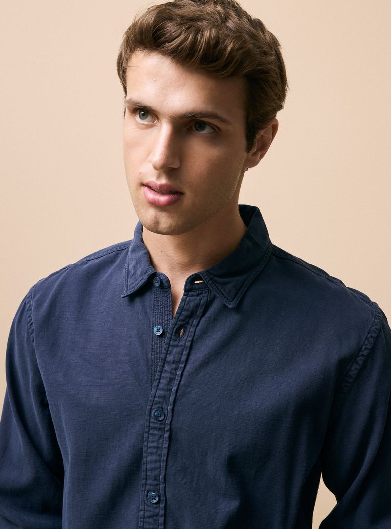 Camisa Lisa Twill color-2