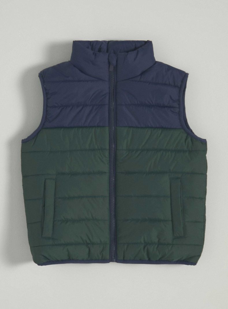 Parka Casual Sin Mangas Niño-0