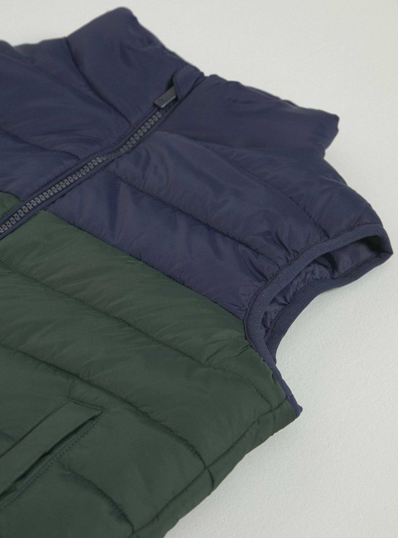 Parka Casual Sin Mangas Niño-2