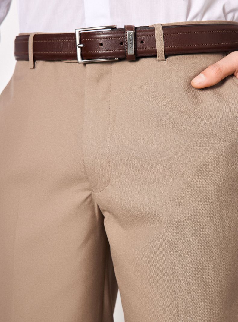 Pantalón Vestir Regular Fit Colores Lisos-2