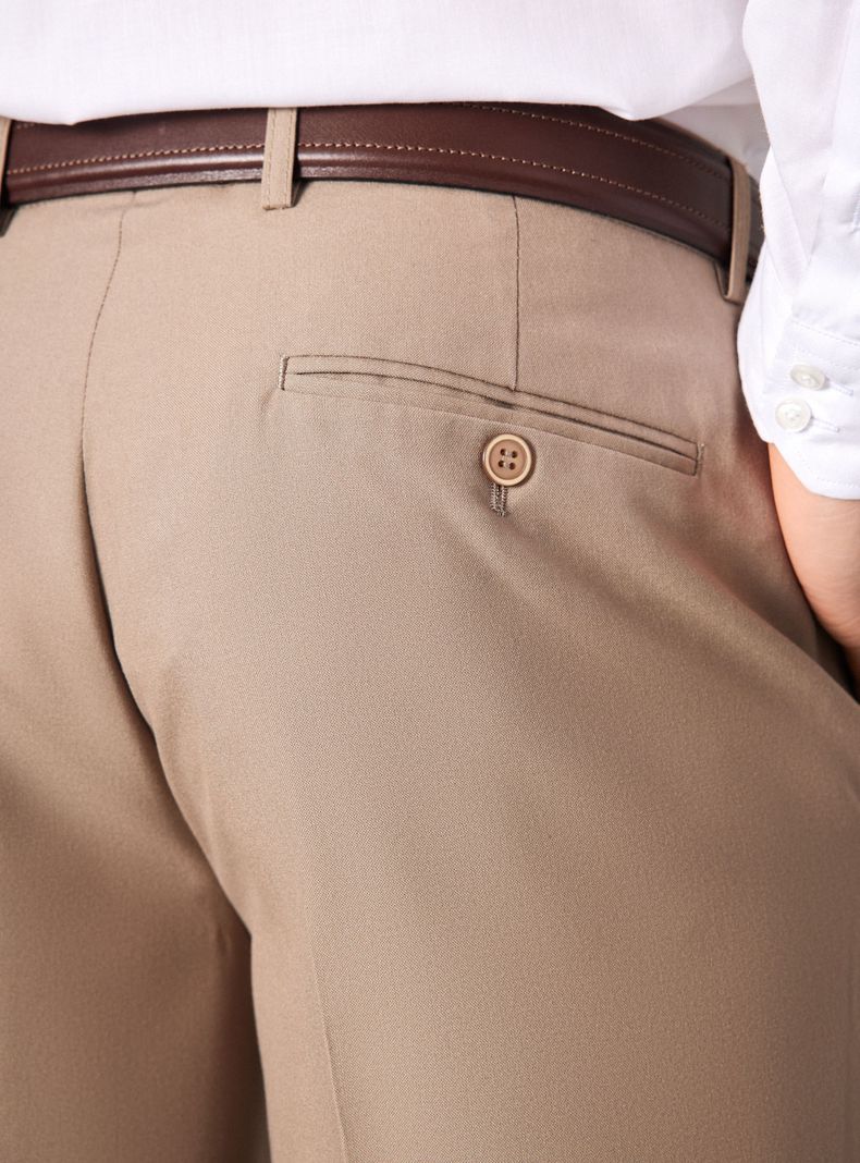 Pantalón Vestir Regular Fit Colores Lisos-3