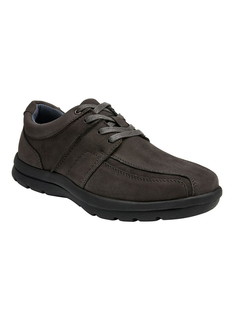 Zapato Casual Sport Cuero Acordonado L166 Hombre-1
