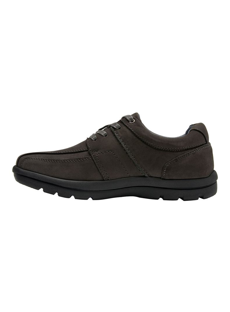 Zapato Casual Sport Cuero Acordonado L166 Hombre-2