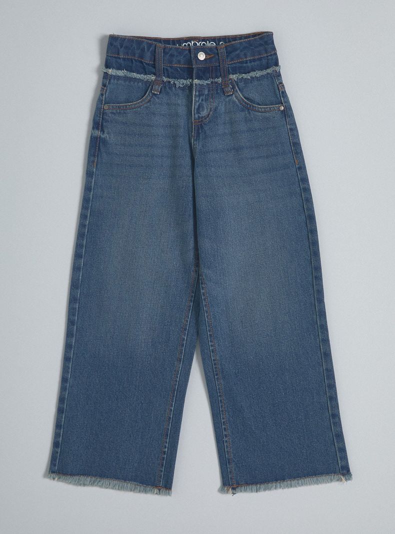 Jeans Wide Leg Desflecado-2