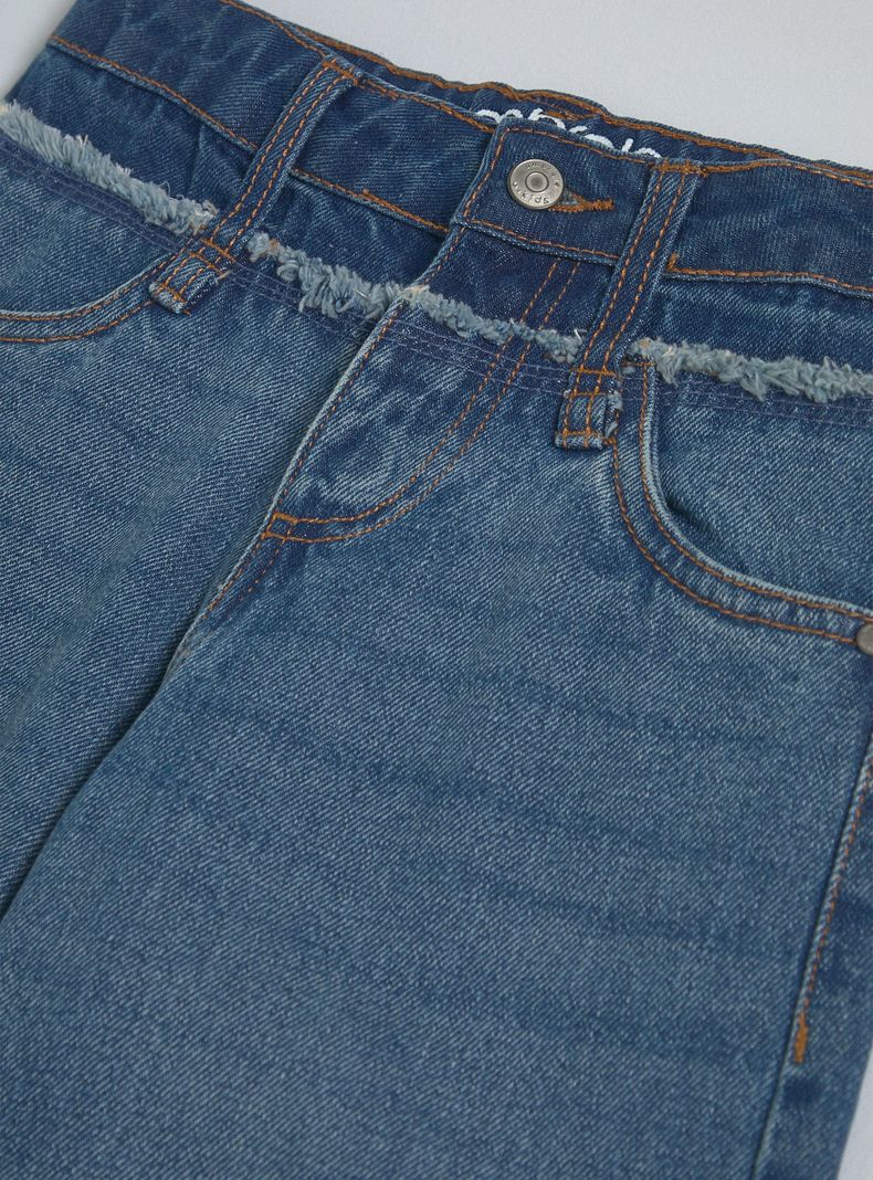 Jeans Wide Leg Desflecado-3