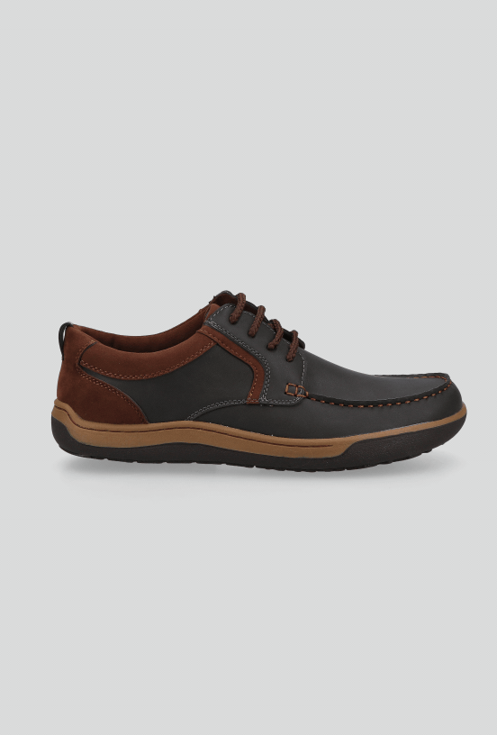 Zapato Casual Estilo Mocasín Acordonado Hombre-3