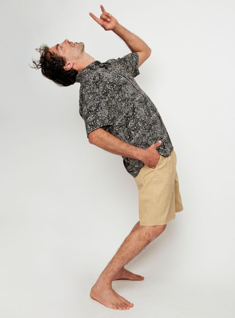 Camisa Regular Mero Tribal Fibra Origen Natural-1