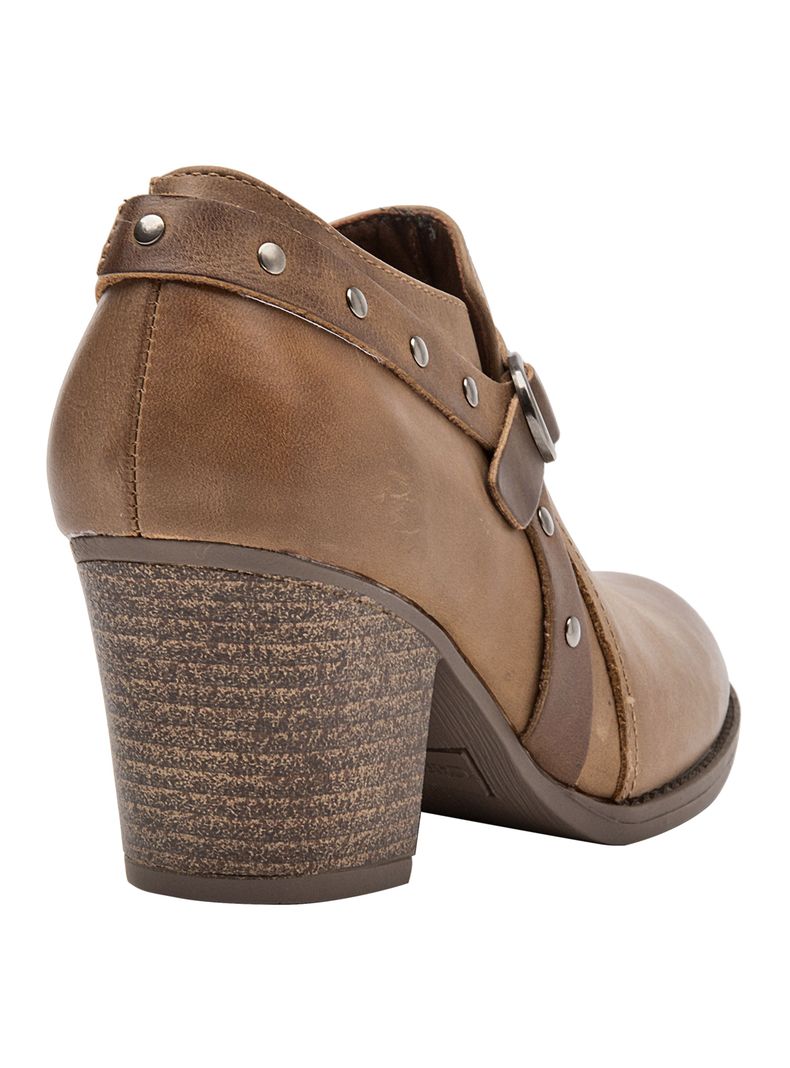 Zapato Casual Cuero Cj034 Mujer-4