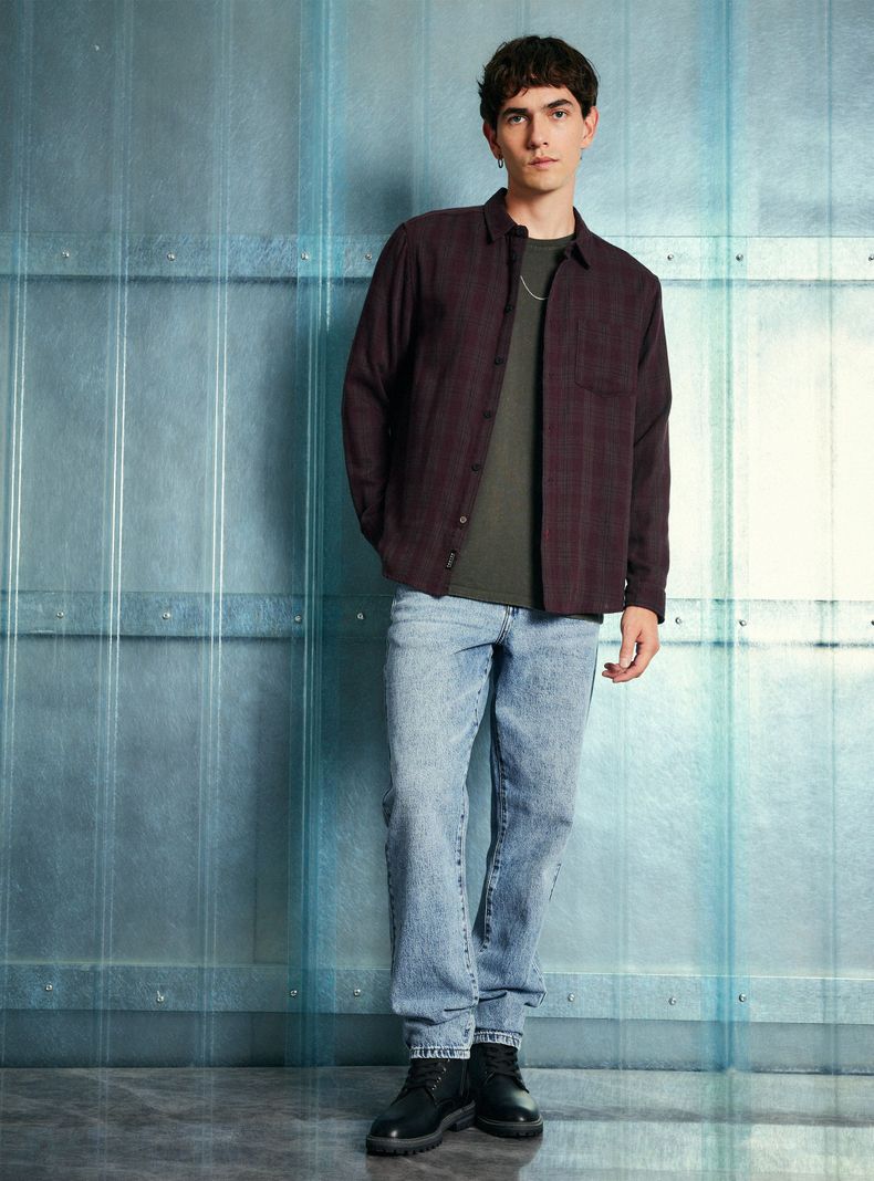 Jeans Slim Lavado-4
