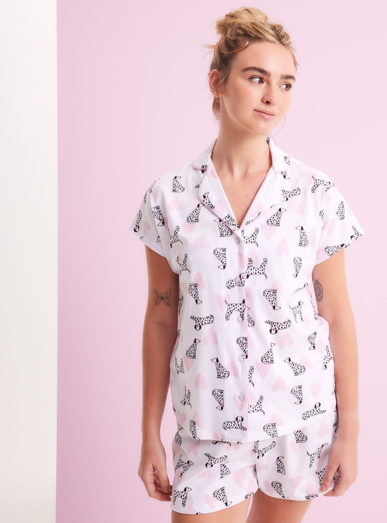 Pijama Camisero Full Print-0