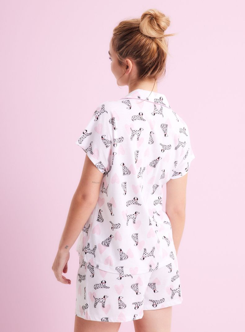 Pijama Camisero Full Print-1