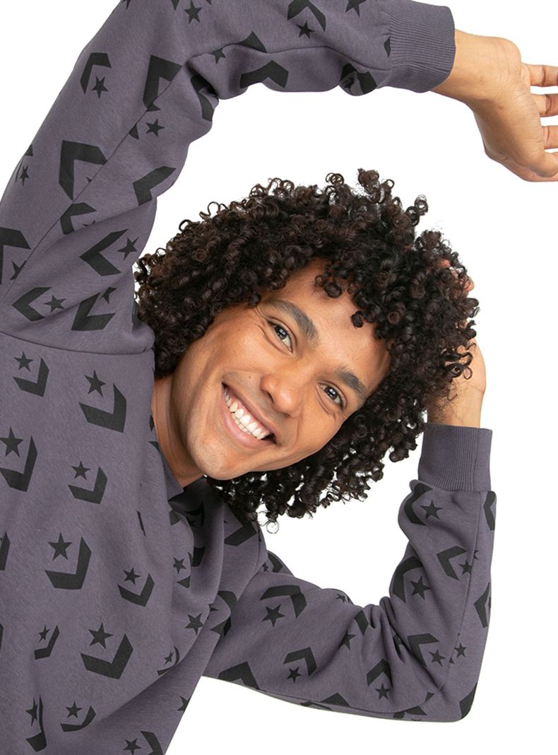 Poleron Star Chevron All Over Crew-2