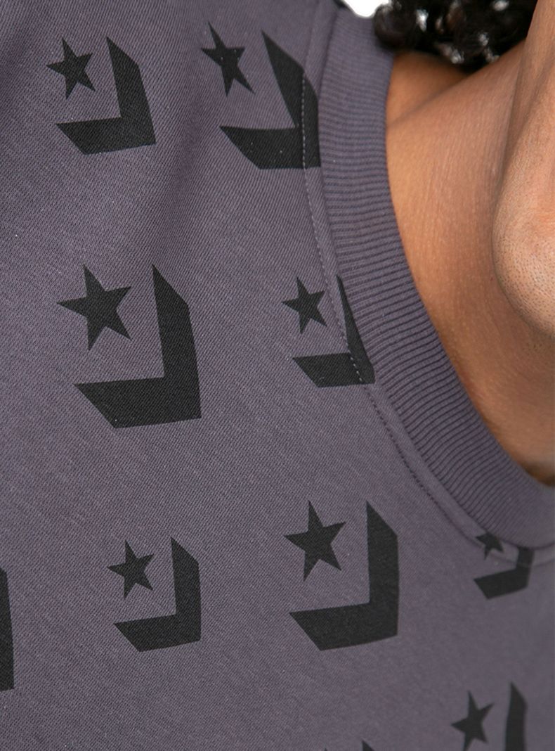 Poleron Star Chevron All Over Crew-3