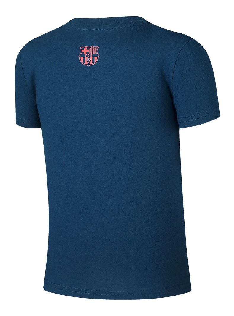 Polera Manga Corta Niños Barcelona-1