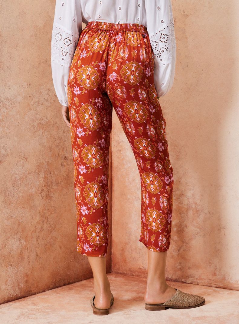 Pantalón Tela Estampada Full Color-1