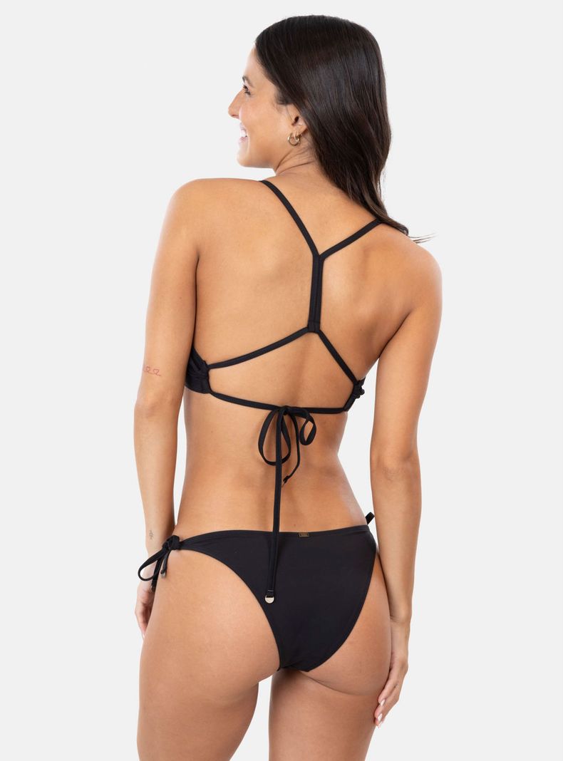 Bikini con Estilo Escote y Amarre-1