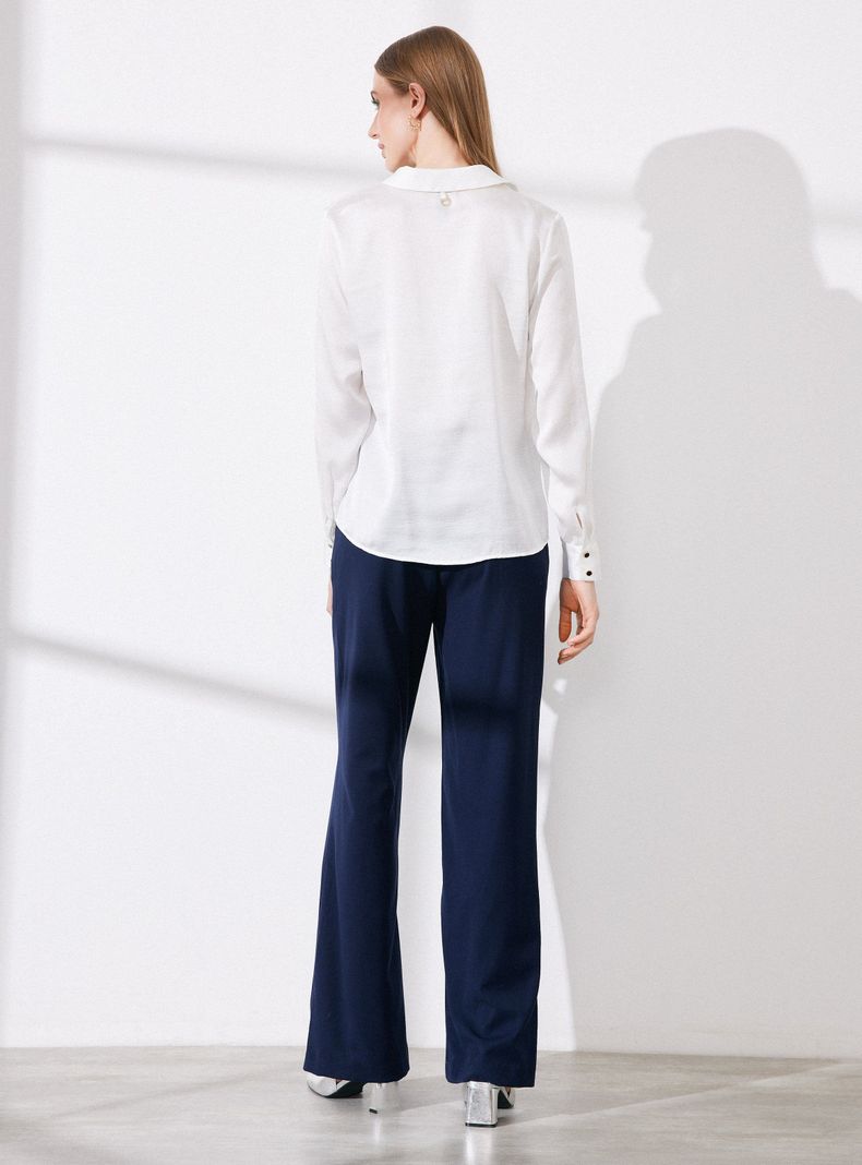 Pantalón Casual con Botones en Pretina-5