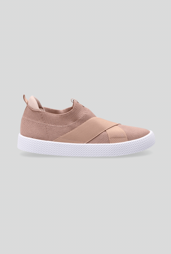 Zapatilla Urbana Comfort Textil con Elástico Mujer-4