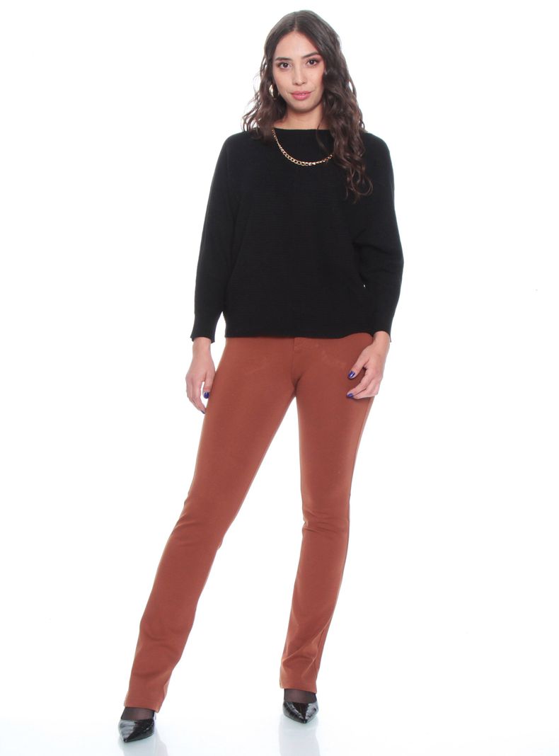 Sweater Escote Redondo Manga 3/4-3