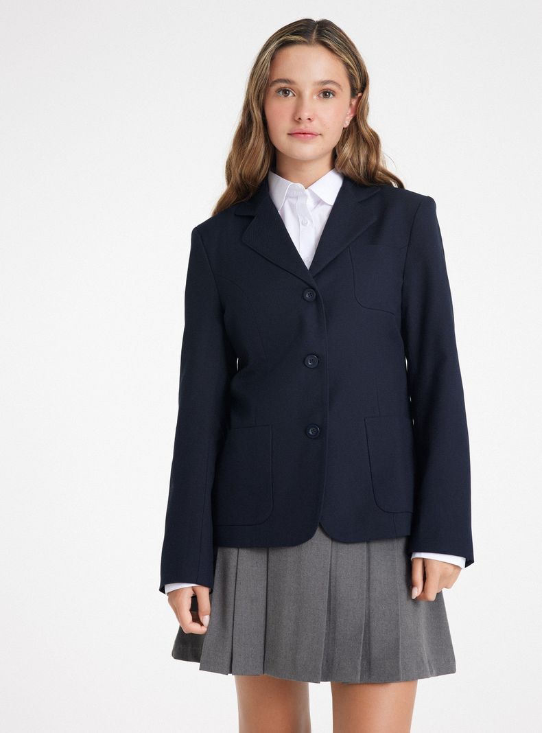Chaqueta Blazer Azul Talla 38 A 52-0