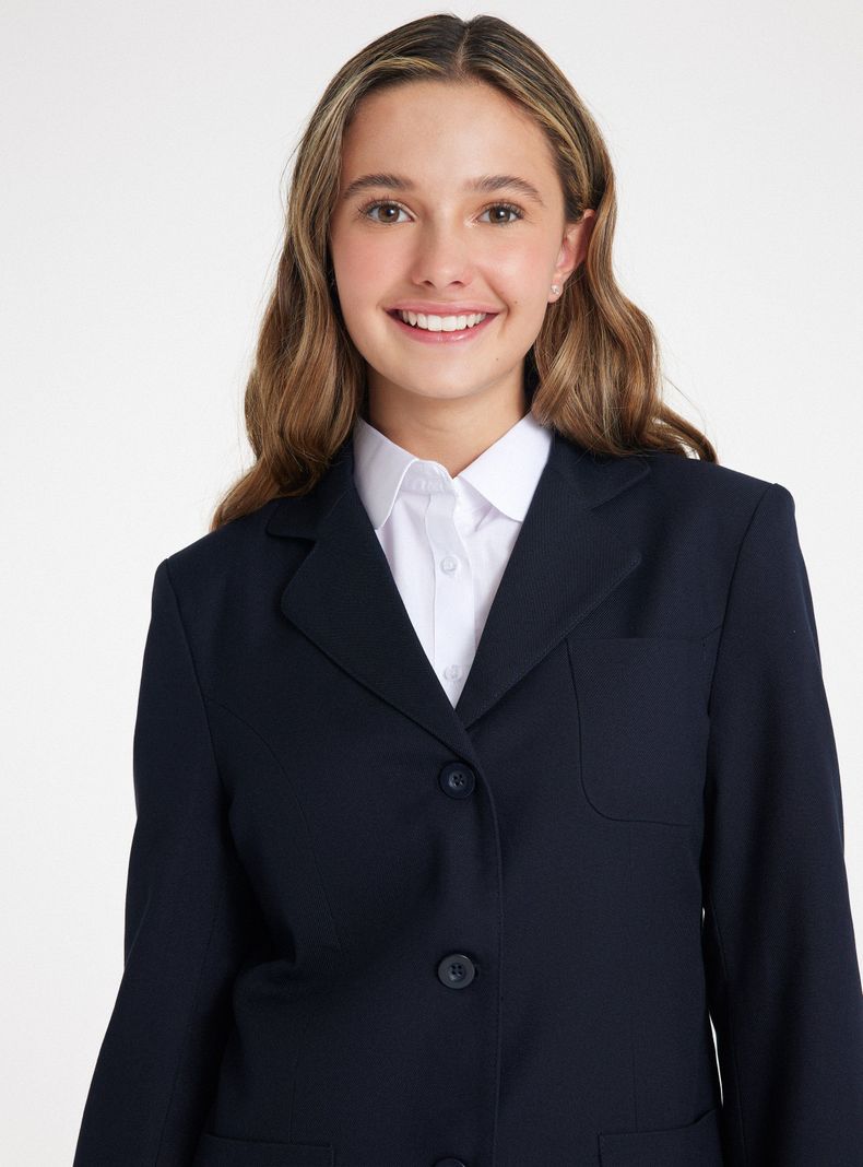 Chaqueta Blazer Azul Talla 38 A 52-2