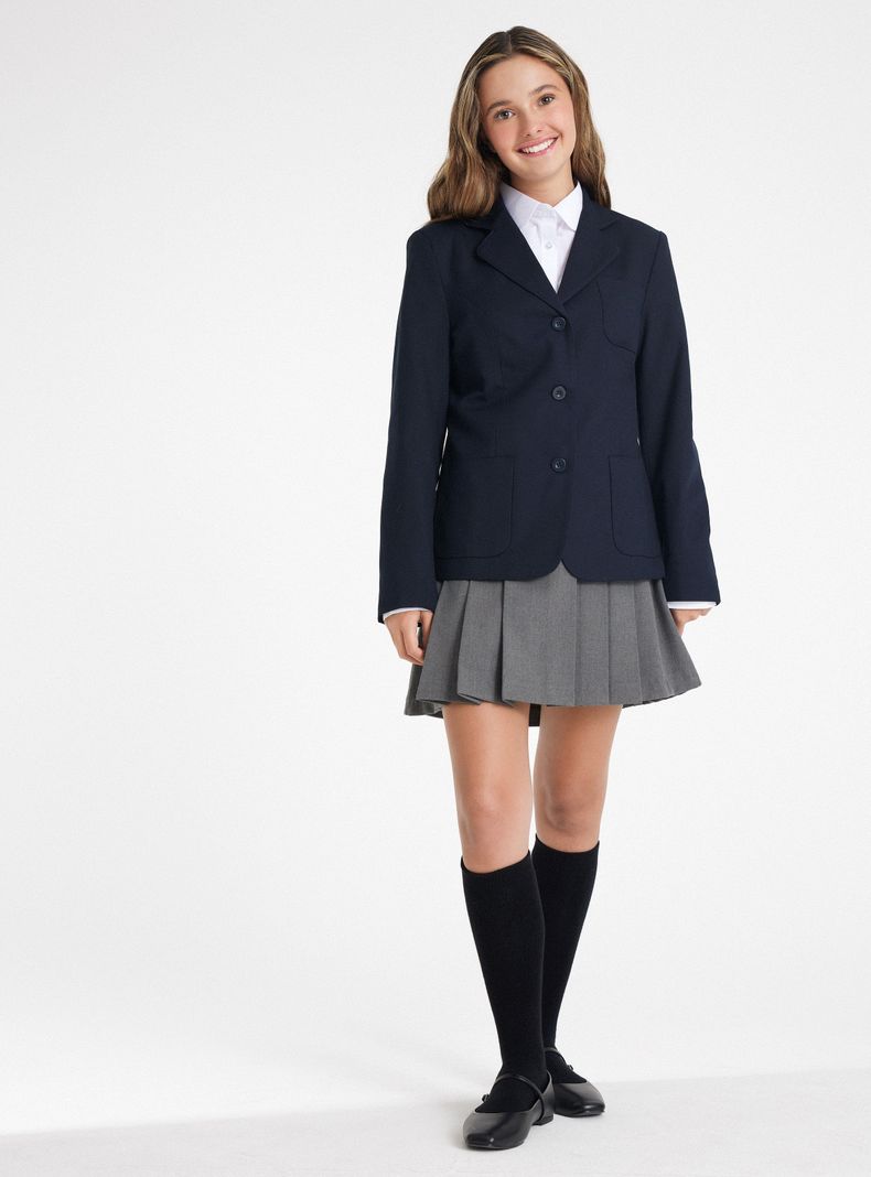 Chaqueta Blazer Azul Talla 38 A 52-3