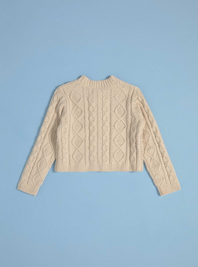 Chaleco Botones Chenille-3
