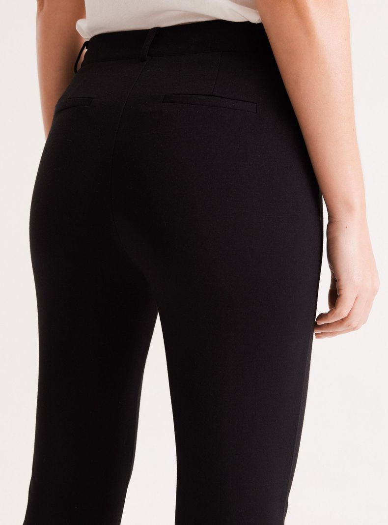 Pantalón de Vestir Bolsillos Decorativos-3