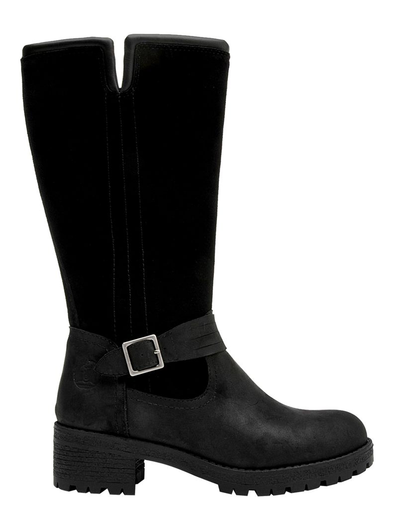 Bota Larga Wl037 Cuero Mujer-0