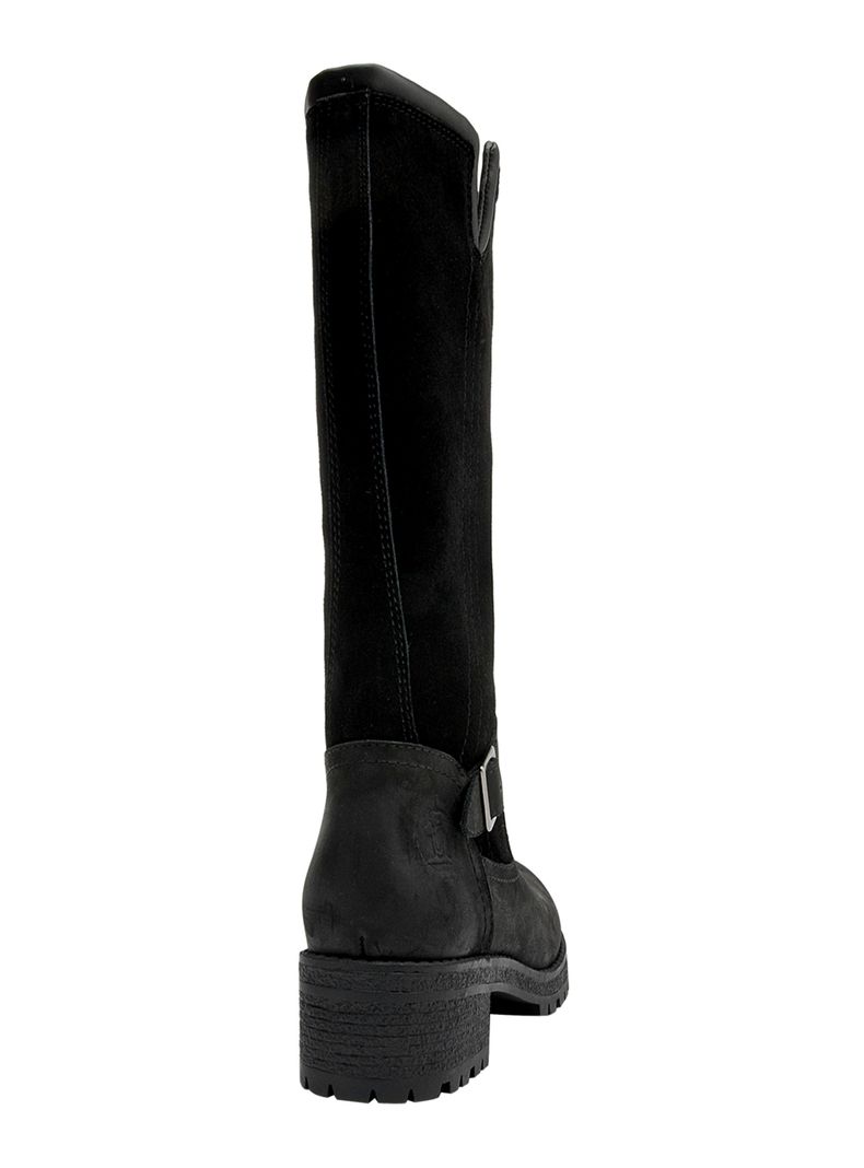 Bota Larga Wl037 Cuero Mujer-4