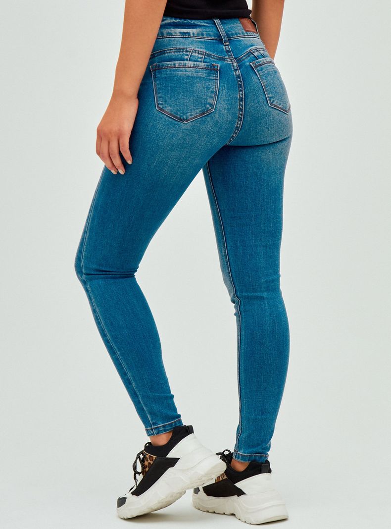 Push Up Jeans De Polar Mujer Jeans Skinny Push Up JJO