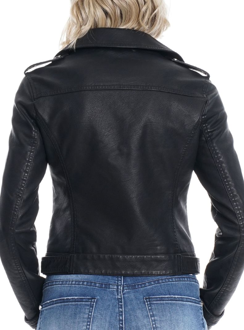Chaqueta Biker Pu Black-1