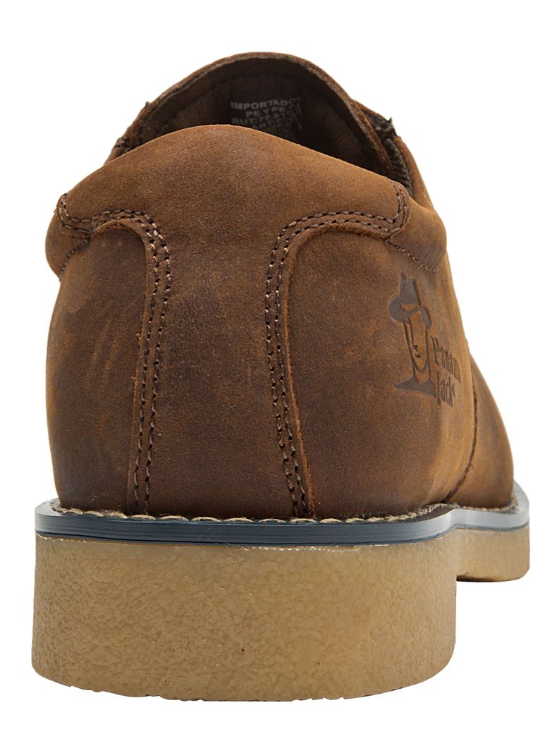 Zapato Casual Acordonado Pl027 Cuero Hombre-4