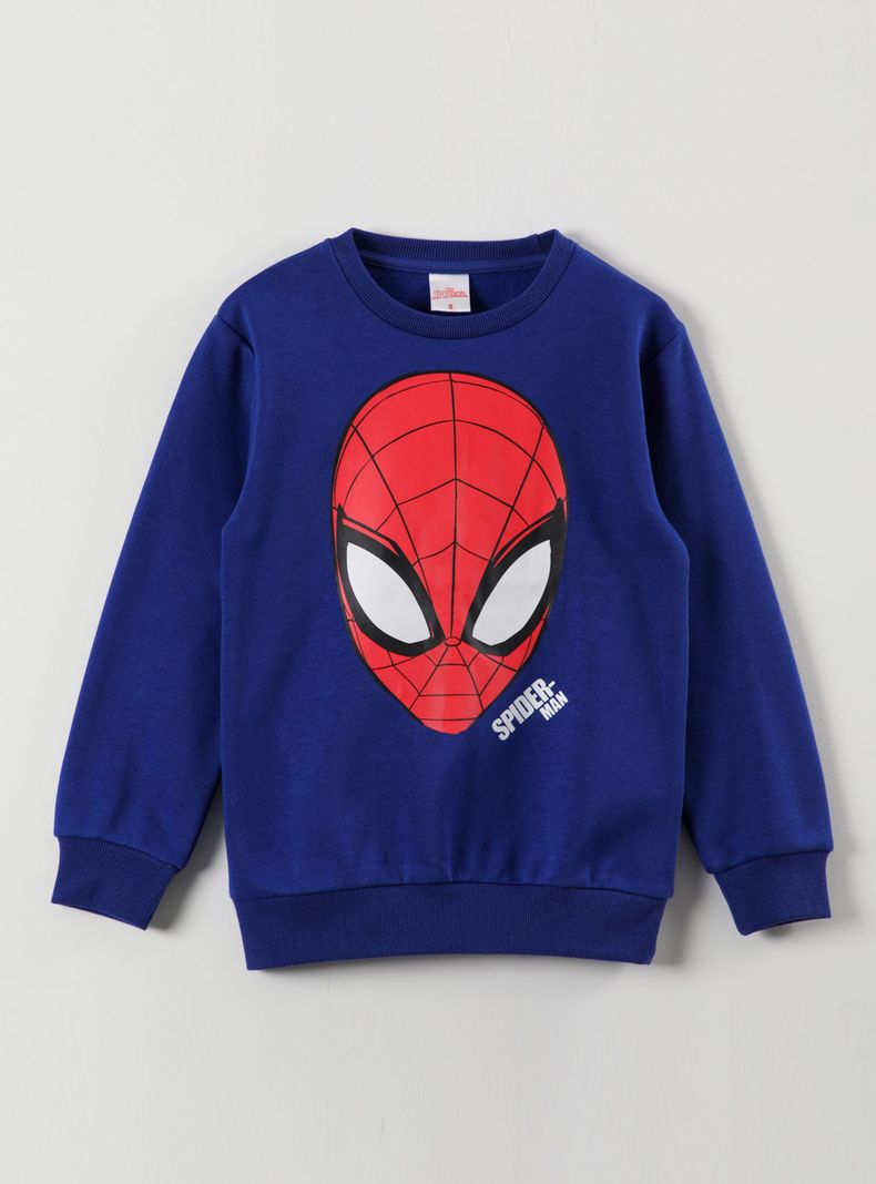 Polerón Cerrado Niño Spiderman Sign-0