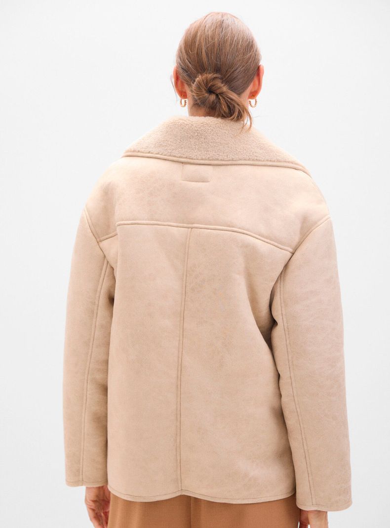 Chaqueta Efecto Doble Faz-1