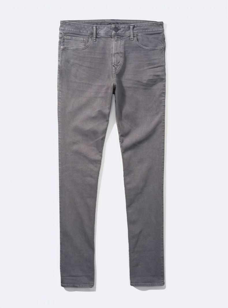 Jeans Airflex Slim Straight Gris-2