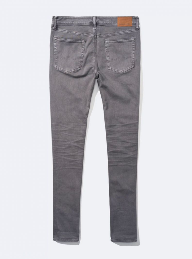 Jeans Airflex Slim Straight Gris-3
