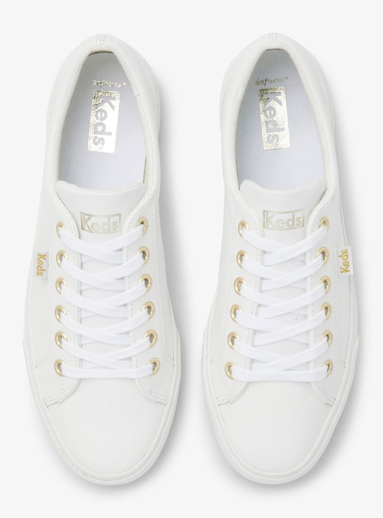 Zapatilla Urbana Jump Kick Leather Bl Mujer-2
