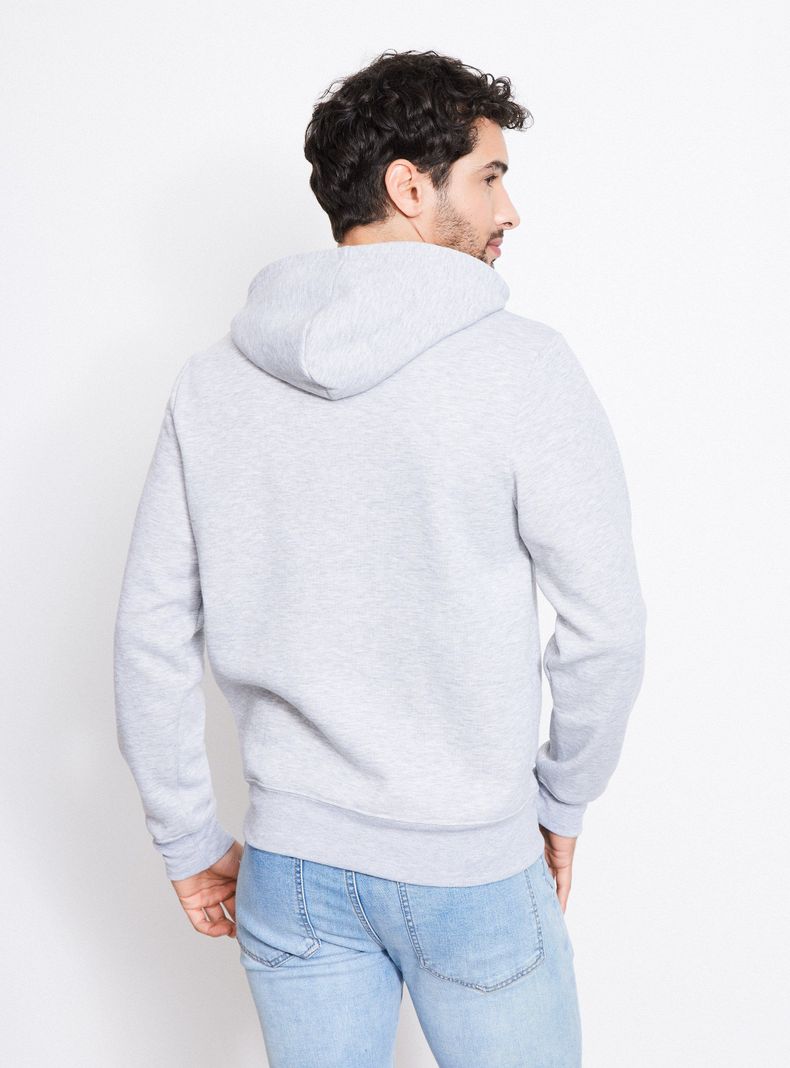 Polerón Hoodie Logo En Pecho-1