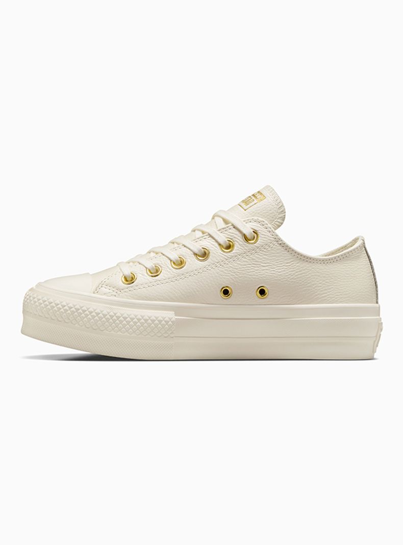 Zapatilla Urbana Cuero All Star Lift Mujer-2