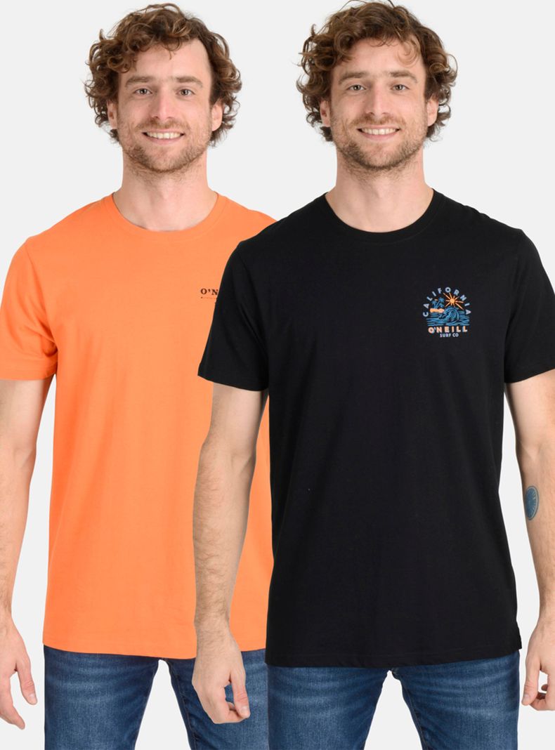Pack 2 Poleras Print Back Sun-0