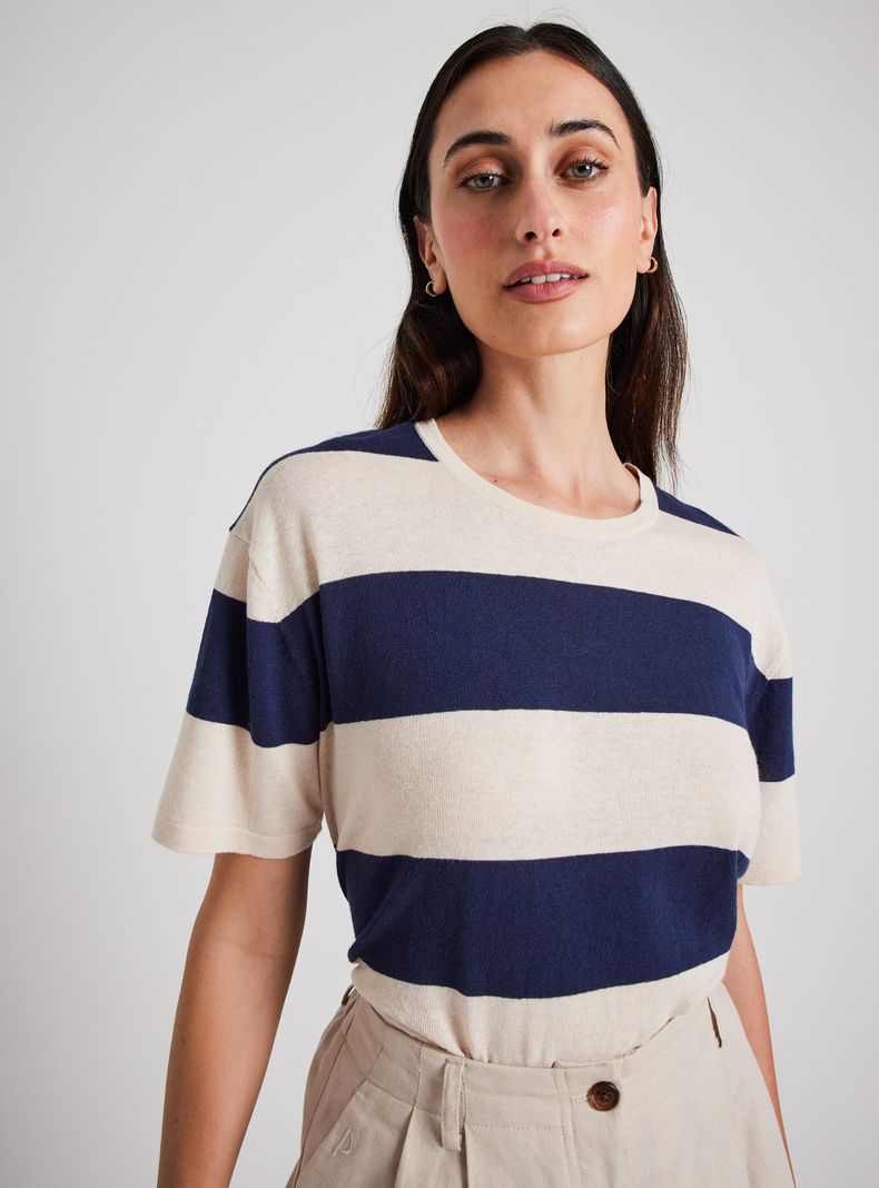 Blusa sin Manga Lino-2