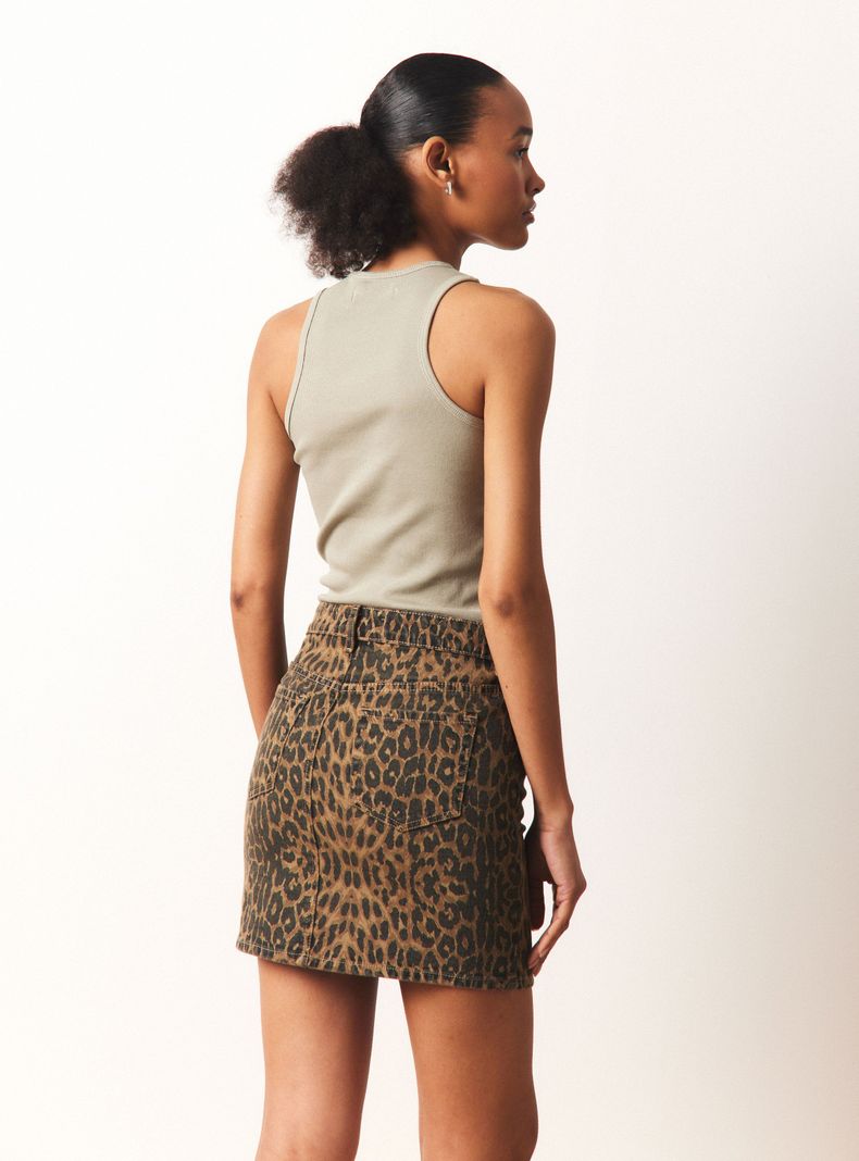 Falda Estampado Leopardo-1